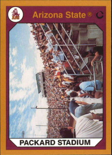 Burbank Sportscards - World’s Largest Selection 1990-91 Arizona State Collegiate Collection Multi-Sport Card #29 Packard Stadium