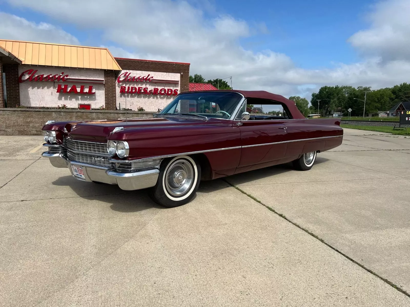 Burgandy Cadillac Eldorado with 0 Miles available now! 1963 Cadillac Eldorado
