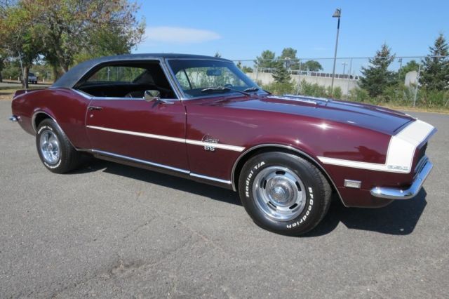 Burgundy Chevrolet Camaro with 17,740 Miles available now! 1968 Chevrolet Camaro --