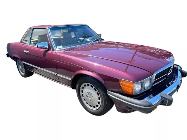 Burgundy Mercedes-Benz 560 Series with 74334 Miles available now! 1988 Mercedes-Benz 500-Series SL 2D Coupe Roadster
