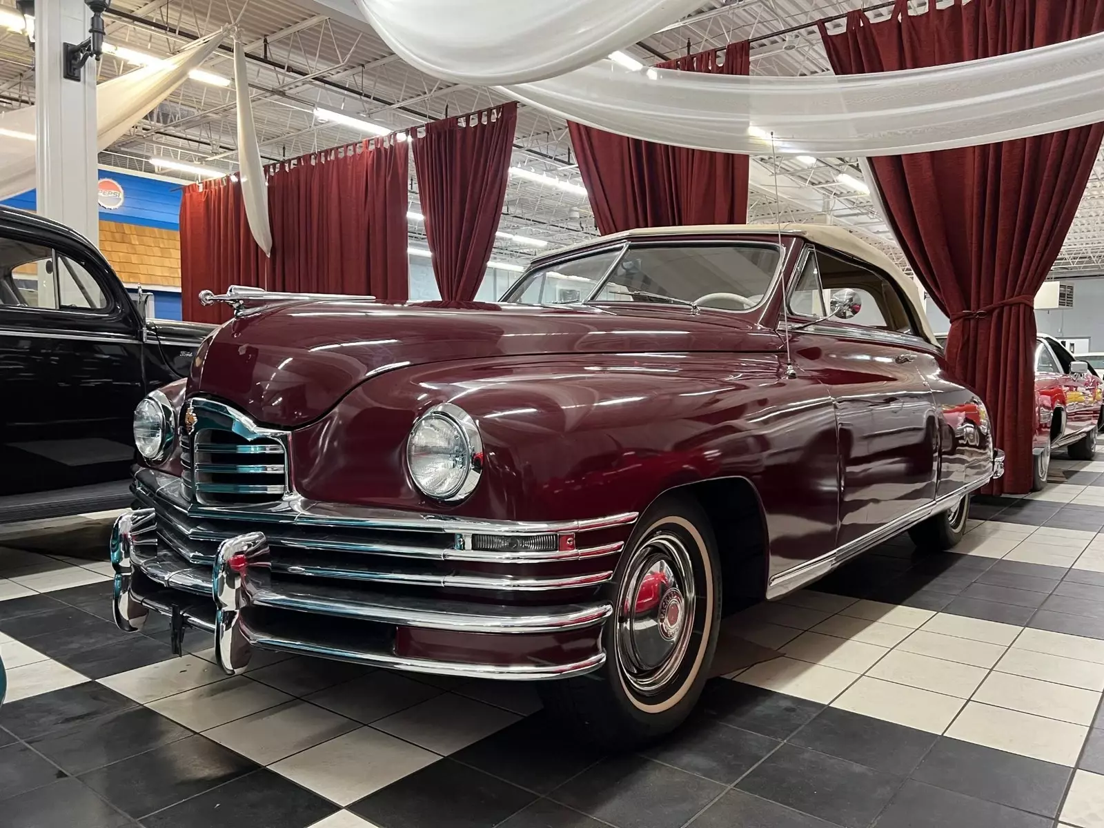 Burgundy Packard Victoria Super 8 with 48121 Miles available now! 1948 Packard Victoria Super 8