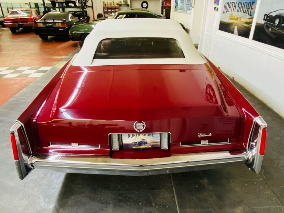1975 Cadillac Eldorado - CONVERTIBLE - 500 c.i. ENGINE - LOADED POWER OPT - photo 10