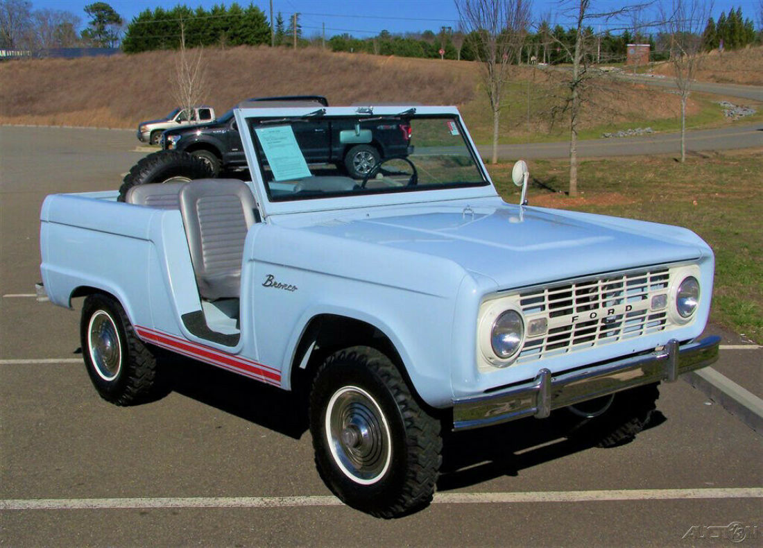 1966 Ford Bronco U13 ROADSTER 4X4 6CYL 3-SPEED UNCUT ORIGINAL VERY SOLID WAGON - photo 4