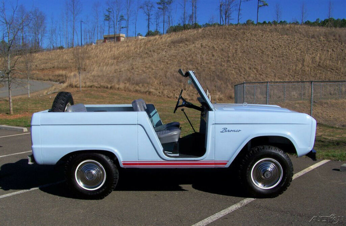 1966 Ford Bronco U13 ROADSTER 4X4 6CYL 3-SPEED UNCUT ORIGINAL VERY SOLID WAGON - photo 6