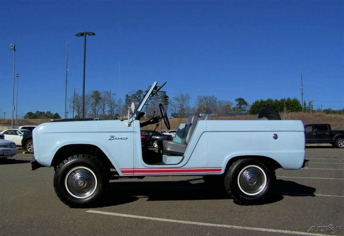 1966 Ford Bronco U13 ROADSTER 4X4 6CYL 3-SPEED UNCUT ORIGINAL VERY SOLID WAGON - photo 7