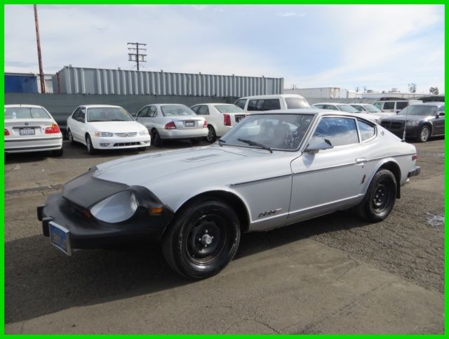 C 1977 Datsun 280Z 6-Cylinder Manual Gas NO RESERVE 1977 Datsun Z-Series