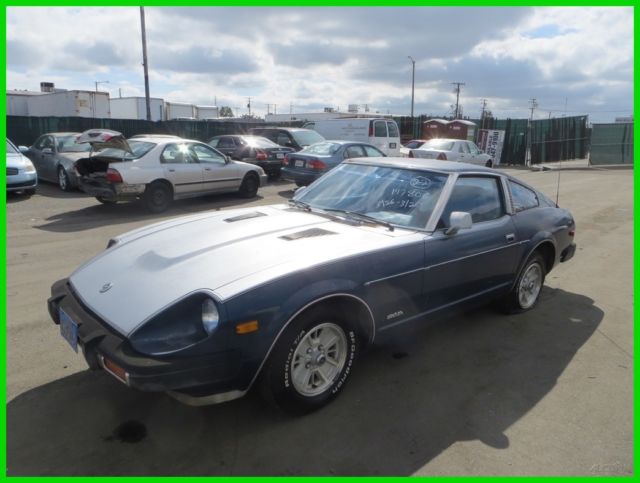 C 1979 Datsun 280ZX Coupe 6-Cylinder Manual Gas NO RESERVE 1979 Datsun Z-Series