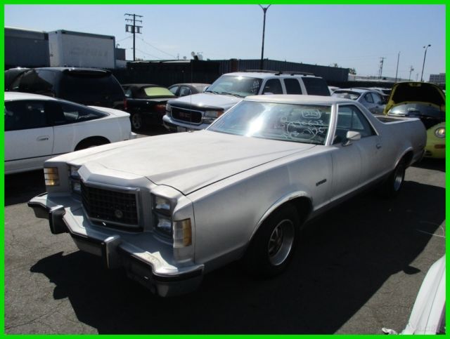 C 1979 Ford Ranchero V8 Automatic Gas NO RESERVE 1979 Ford Ranchero