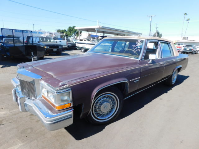 C 1981 Cadillac DeVille 4-Door Sedan NO RESERVE 1981 Cadillac DeVille 4dr Sedan