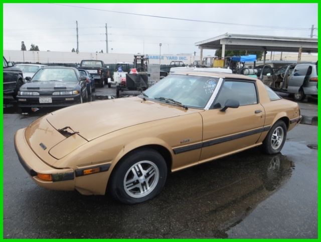 C 1982 Mazda RX-7 S Used 1.1L R2 Manual NO RESERVE 1982 Mazda RX-7 S
