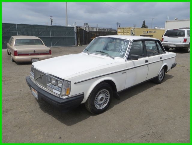 C 1983 Volvo GL Used 2.3L I4 8V Automatic NO RESERVE 1983 Volvo Other