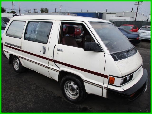C 1984 Toyota Van Used 2L I4 8V Automatic NO RESERVE 1984 Toyota Other Wagon Crg Mini Cargo Van 3-Door