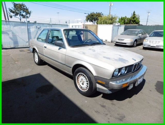 C 1986 BMW 325 Used 2.7L I6 12V Automatic NO RESERVE 1986 BMW 3-Series 325