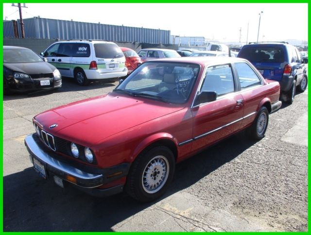 C 1987 BMW 325 Used 2.7L I6 12V Automatic NO RESERVE 1987 BMW 3-Series 325