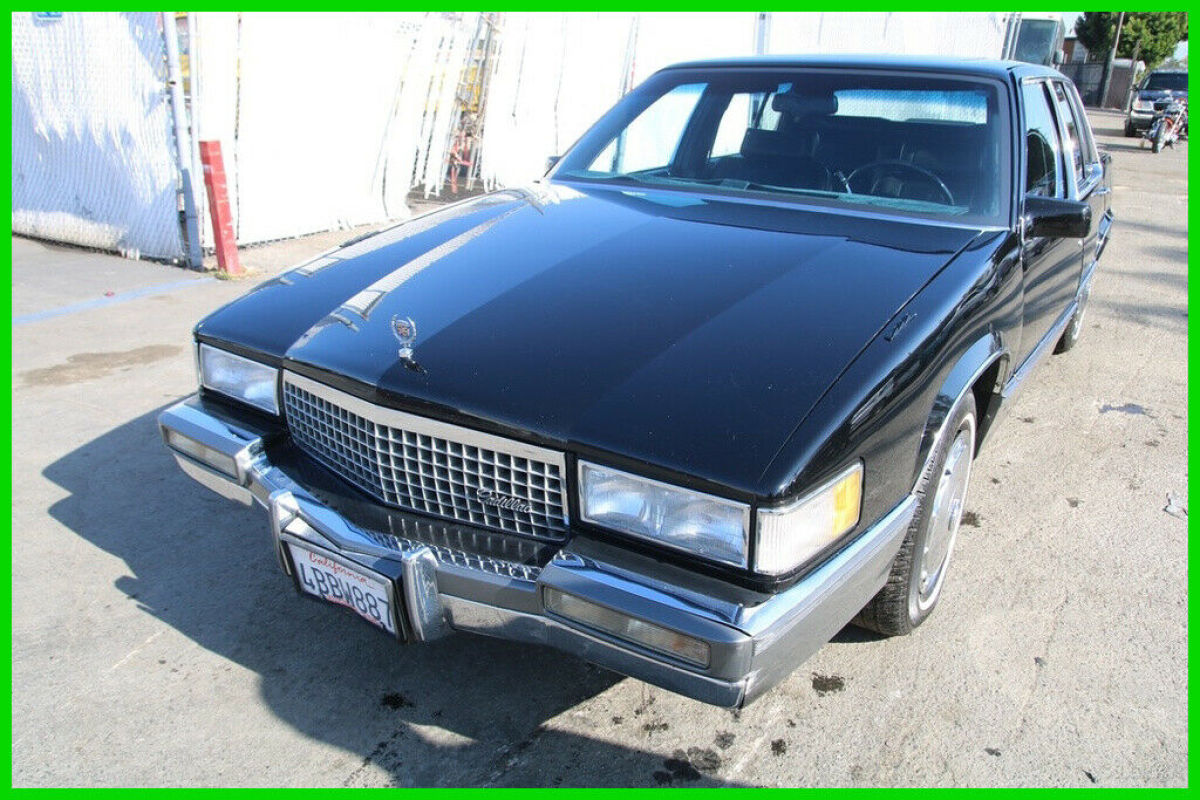 (C) 1989 Cadillac Sedan DeVille 95K Low Miles Automatic 8 Cylinder NO RESERVE 1989 Cadillac DeVille