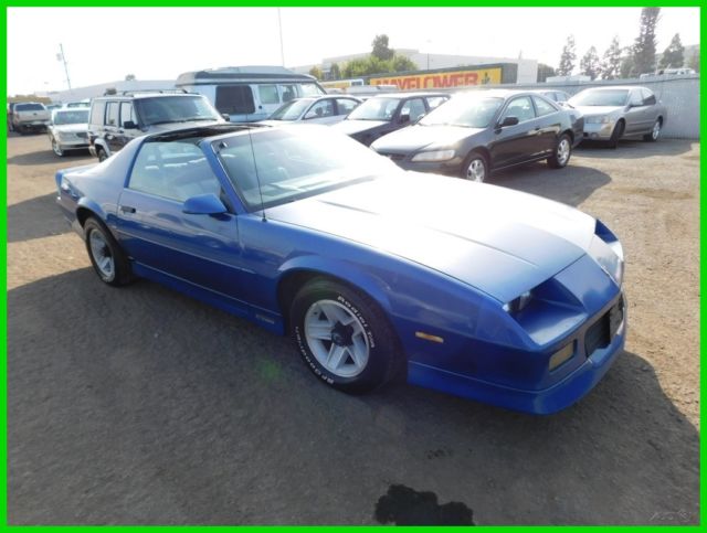 C 1989 Chevrolet Camaro RS Used 5L V8 16V Automatic NO RESERVE 1989 Chevrolet Camaro RS