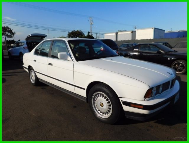 C 1990 BMW 525i 2.5L I6 12V Automatic NO RESERVE 1990 BMW 5-Series 525i