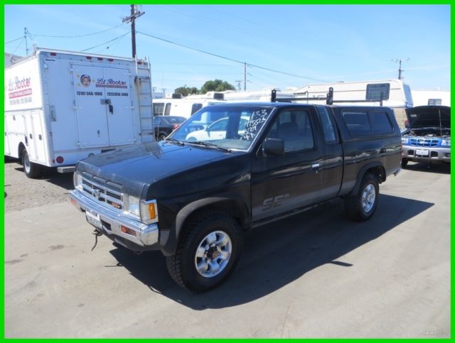 C 1990 Nissan Truck SE V6 Used 3L V6 12V Manual NO RESERVE 1990 Nissan Other SE V6