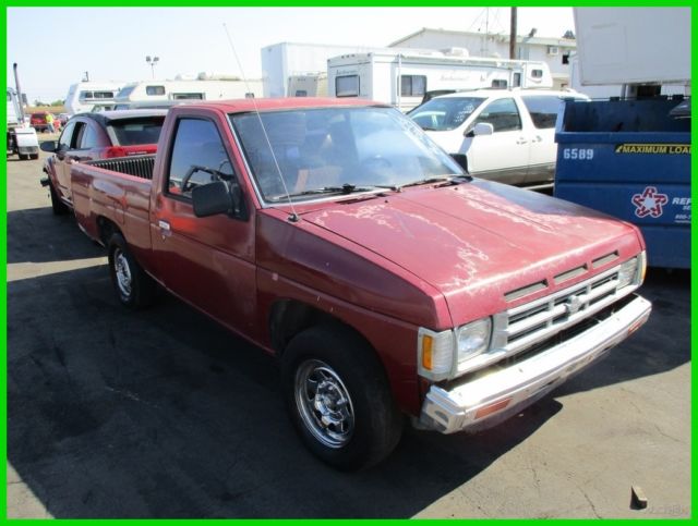 C 1990 Nissan Truck Used 2.4L I4 8V Manual NO RESERVE 1990 Nissan Other
