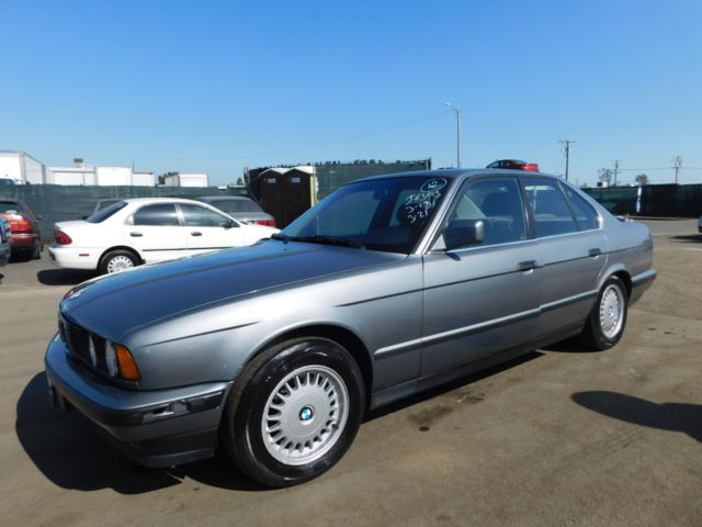 C 1991 BMW 525i 4-Door Sedan NO RESERVE 1991 BMW 5-Series 4dr Sedan 52