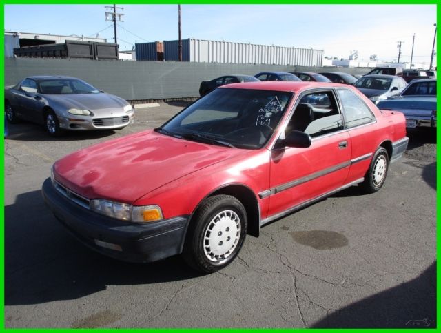 C 1991 Honda Accord DX Used 2.2L I4 16V Manual NO RESERVE 1991 Honda Accord DX