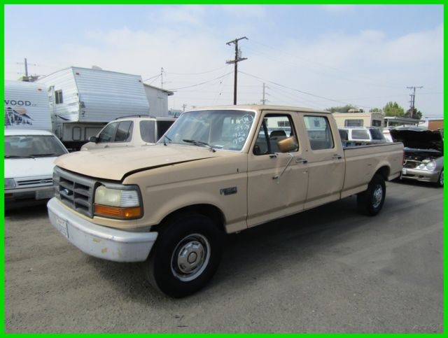 C 1992 Ford F-350 Custom Used 5.8L V8 16V Automatic Pickup Truck NO RESERVE 1992 Ford F-350 Custom