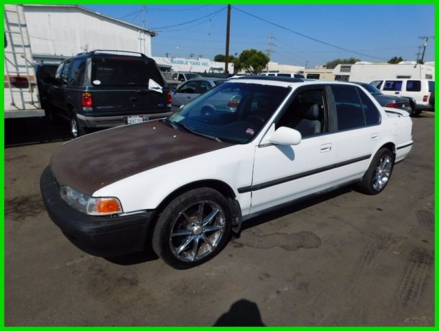 C 1992 Honda Accord EX Used 2.2L I4 16V Automatic Sedan NO RESERVE 1992 Honda Accord EX