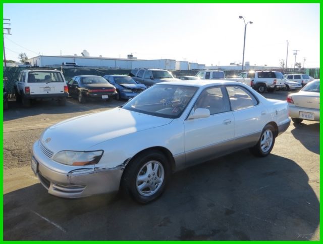 C 1992 Lexus ES300 Used 3L V6 24V Automatic Sedan NO RESERVE 1992 Lexus ES Base Sedan 4-Door