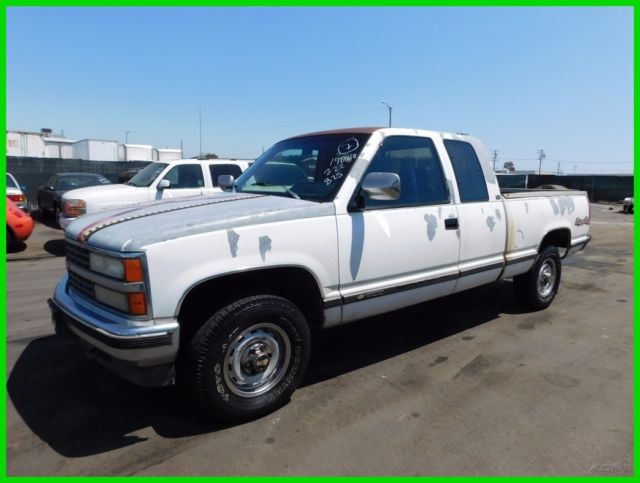 C 1993 Chevrolet K1500 Fleetside Used 5L V8 16V Automatic PickupTruck NO RESERVE 1993 Chevrolet C/K Pickup 1500 Fleetside