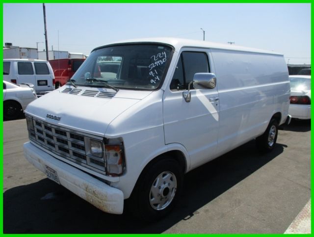 C 1993 Dodge B250 Ram Used 5.2L V8 16V Automatic Minivan/Van NO RESERVE 1993 Dodge Ram 2500