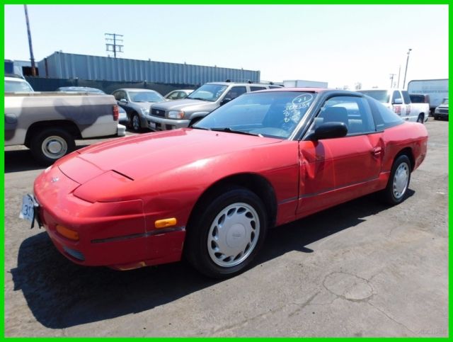 C 1993 Nissan 240SX 2.4L I4 16V Automatic Coupe NO RESERVE 1993 Nissan 240SX