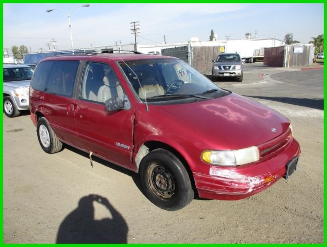 C 1993 Nissan Quest XE Used 3L V6 12V Automatic Minivan/Van NO RESERVE 1993 Nissan Quest XE