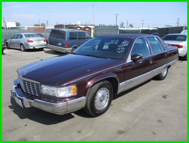 C 1994 Cadillac Fleetwood Used 5.7L V8 16V Automatic Sedan NO RESERVE 1994 Cadillac Fleetwood