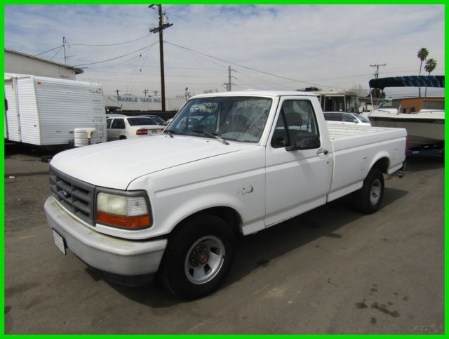 C 1994 Ford F-150 XL Used 4.9L V6 12V Manual Pickup Truck NO RESERVE 1994 Ford F-150 XL
