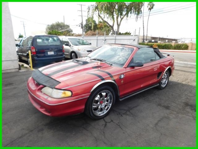 C 1994 Ford Mustang Used 3.8L V6 12V Automatic Convertible NO RESERVE 1994 Ford Mustang
