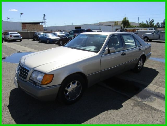 C 1994 Mercedes-Benz S420 Used 4.2L V8 32V Automatic Sedan NO RESERVE 1994 Mercedes-Benz S-Class S420