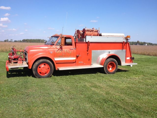C-50 CHEVY-CHEVROLET FIRE TRUCK 12,600 ORIGINAL MILES NO RESERVE UNDER CDL 1967 Chevrolet Other