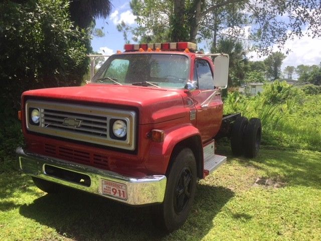 C-65 Chevrolet Heavy Duty Truck Cab and Chassis (Retired fire truck) 1978 Chevrolet Other Pickups
