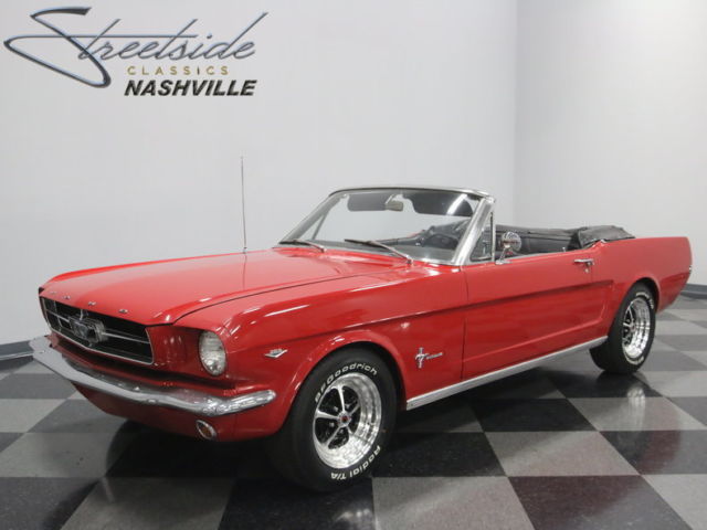 C-CODE 289, 4 SPEED MANUAL, NEW MUSTANG MAG WHEELS, SLICK PAINT, DROP TOP STANG! 1965 Ford Mustang