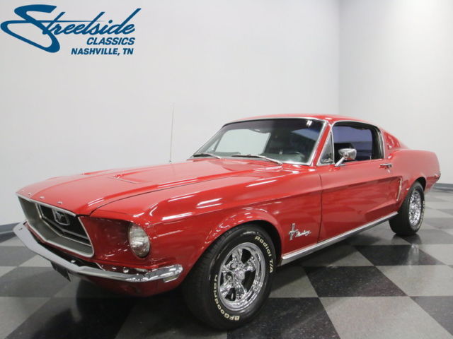 C-CODE 289 MUSTANG FASTBACK, CORRECT COLOR COMBO, POWER STEERING, CLEAN STANG! 1968 Ford Mustang