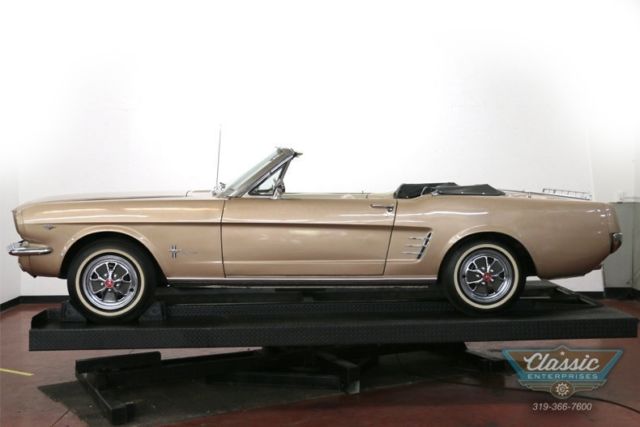 1966 Ford Mustang Manual transmission rare color combination solid - photo 2