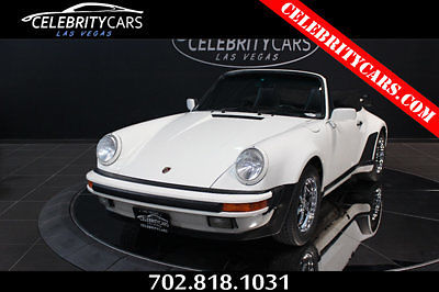 C1 Cabriolet M491 Factory Turbo Look G50 1988 Porsche 911 Cabriolet M491 Factory 1988 Porsche 911 C1 Cabriolet M491 Factory Turbo Look G50