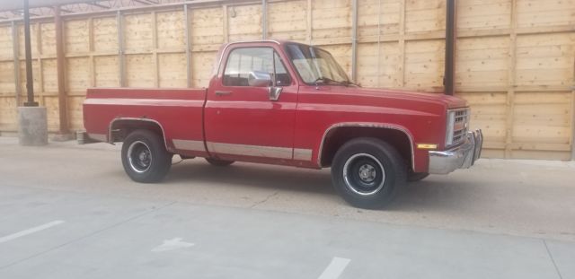 C10, 1986 Chevy Silverado, SHORT BED 1986 Chevrolet C-10 Custom Deluxe