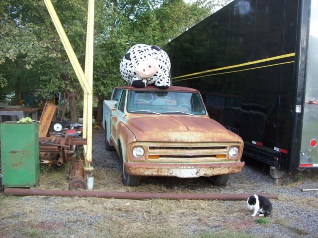 C10 Chevy Chevrolet shop truck patina truck 1967 Chevrolet C-10