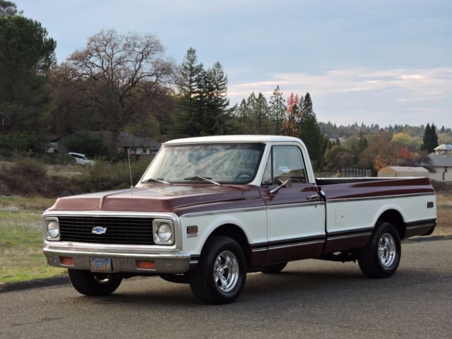 C10 k10 4wd Short bed 4x4 extended cab crew cheyenne 1972 Chevrolet C-10 Cheyenne - Long Bed - Restored - NO RESERVE