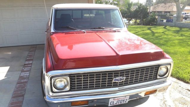 1971 Chevrolet C-10 Red and white - photo 4