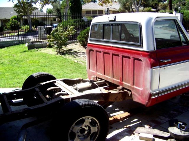 1971 Chevrolet C-10 Red and white - photo 6