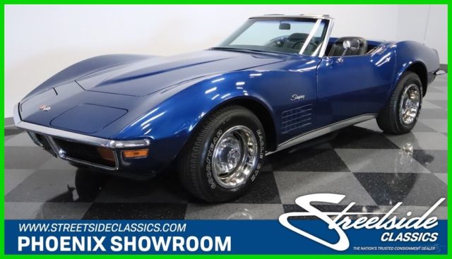 C3 Auto V8 Collector Stingray Sting Ray Classic Vintage Chevy Restored Match Ori 1972 Chevrolet Corvette Convertible