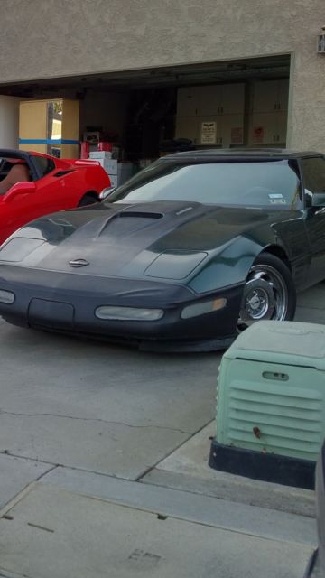 1992 Chevrolet Corvette Green / Black - photo 3
