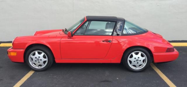 C4 Targa Manual Convertible 1990 Porsche 911 C4 Targa